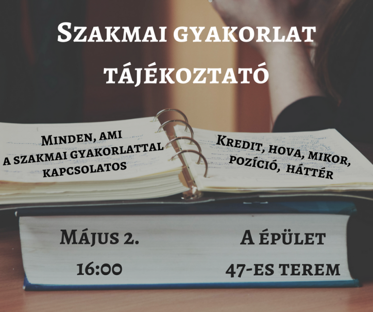 Menő cégek kínálnak szakmai gyakorlatot az ELTE Médián május 2-án