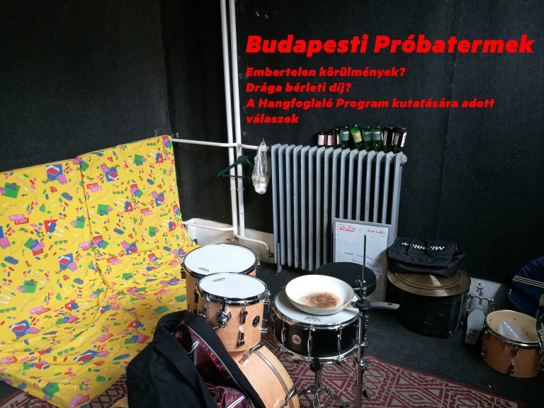 Embertelen körülmények között próbálnak a magyar könnyűzenészek