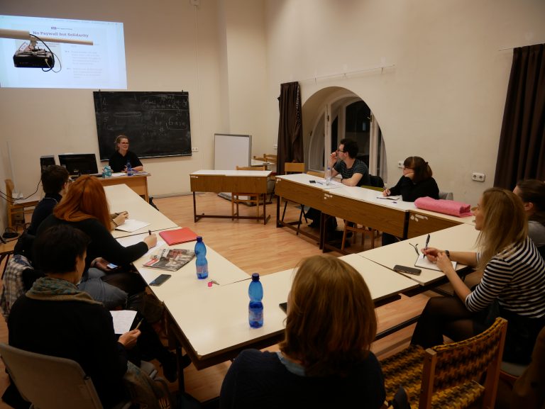 Fenntarthatóság és egyediség: erről szólt a Goethe Intézet workshopja az ELTE Médián